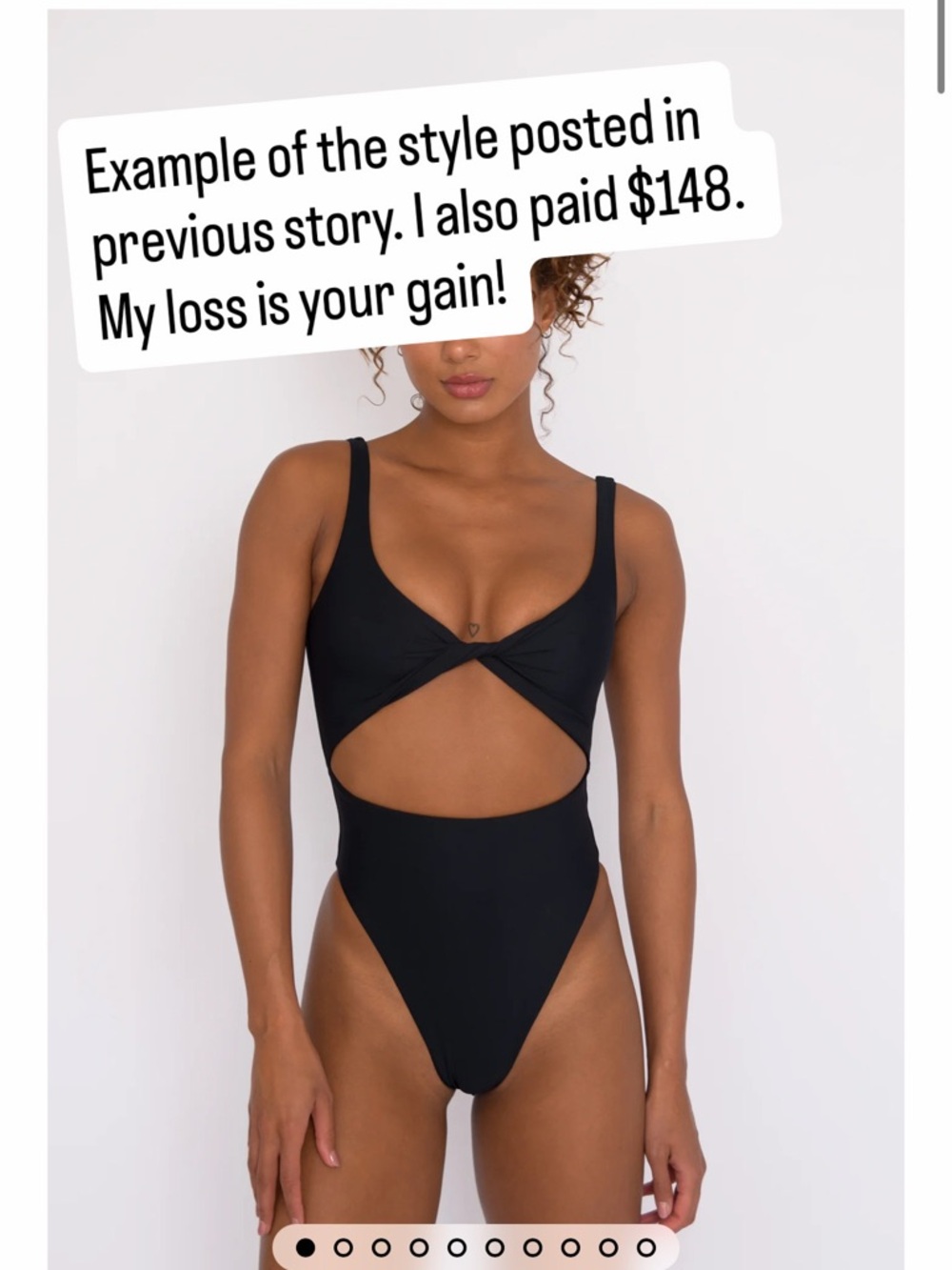 Skatie CHLOE Leopard-Print One-Piece Swimsuit - Rust & Black - Picture 2 of 2